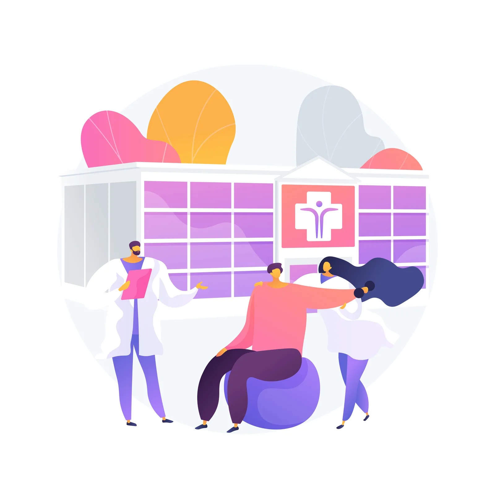 Équipe de Wolu-Facilities au travail